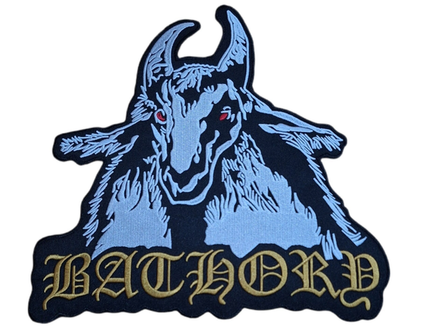 PARCHE BATHORY LOGO AMARILLO
