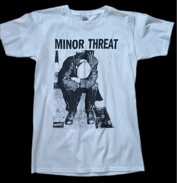 CAMISETA MINOR THREAT BLANCA