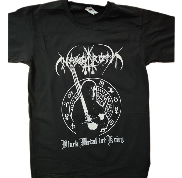 CAMISETA NARGAROTH BLACK METAL IST KRIEG