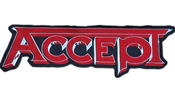 PARCHE ACCEPT LOGO ROJO