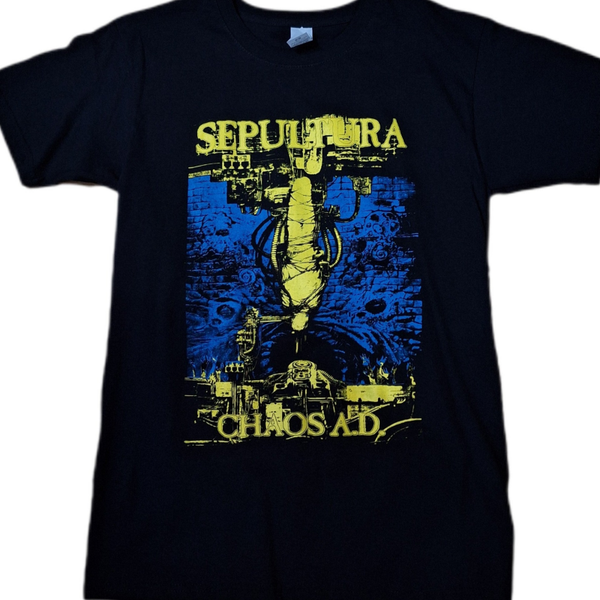 CAMISETA SEPULTURA CHAOS A.D.