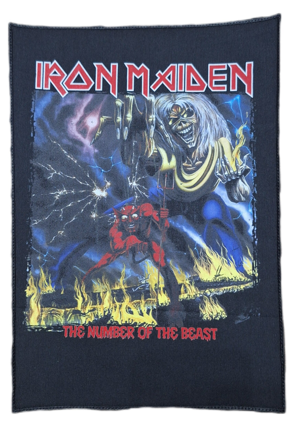 PARCHE ESPALDERA IRON MAIDEN THE NUMBER OF THE BEAST