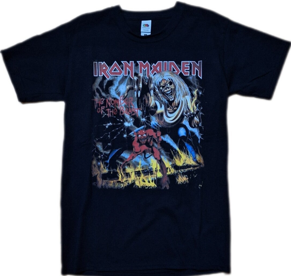 CAMISETA IRON MAIDEN THE NUMBER OF THE BEAST