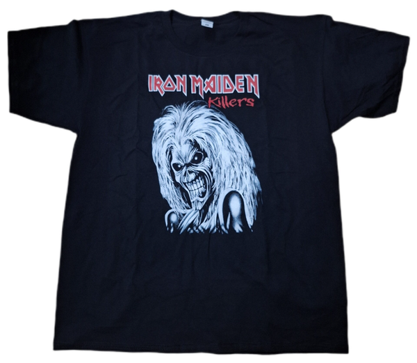 CAMISETA IRON MAIDEN KILLERS BLANCO