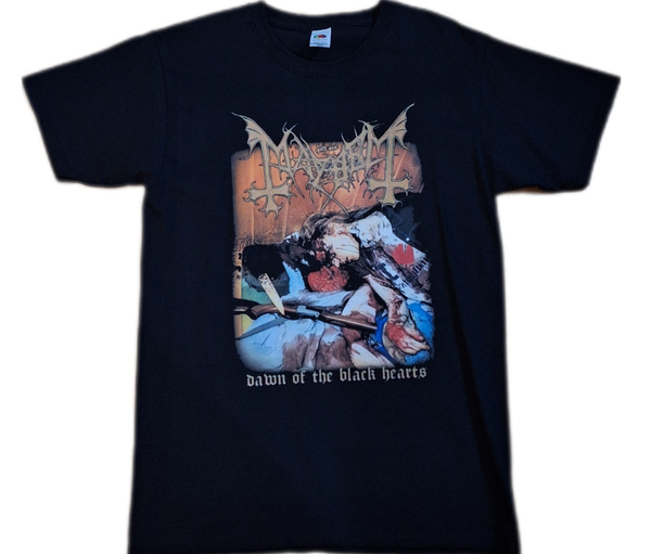 CAMISETA MAYHEM DAWN OF THE BLACK HEARTS