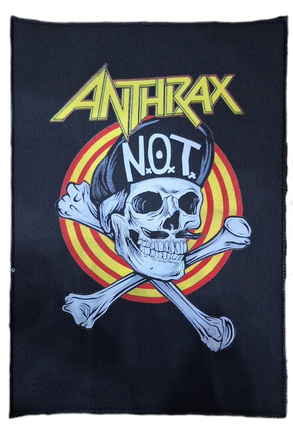 PARCHE ESPALDERA ANTHRAX