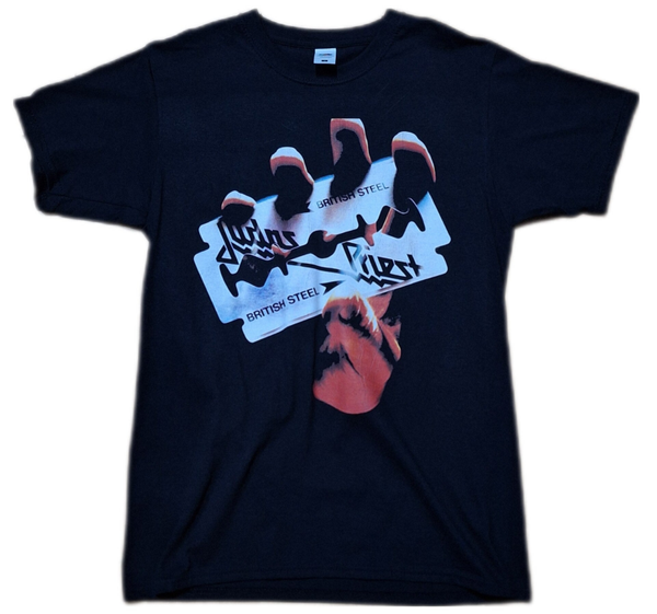 CAMISETA JUDAS PRIEST BRITISH STEEL