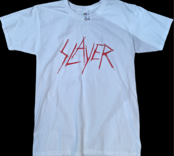 CAMISETA SLAYER BLANCO