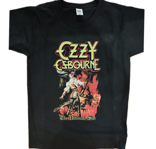 CAMISETA OZZY OSBOURNE THE ULTIMATE SIN