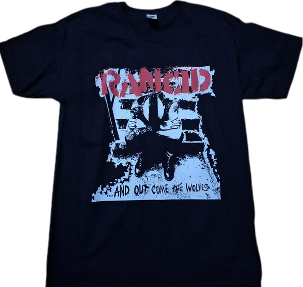 CAMISETA RANCID ...AND OUT COME THE WOLVES