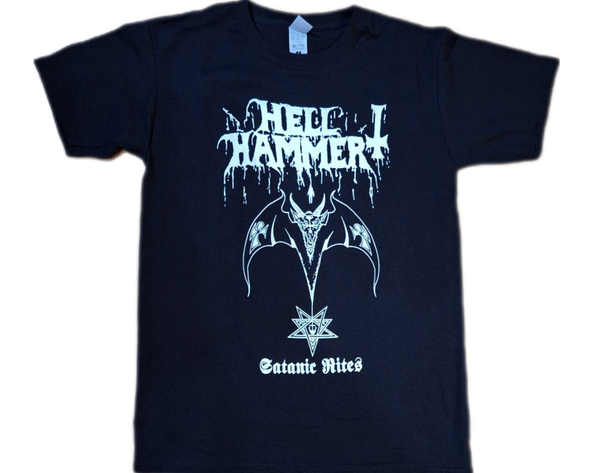 CAMISETA HELLHAMMER SATANIC RITES