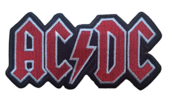 PARCHE AC/DC LOGO ROJO