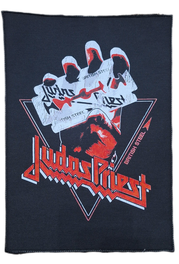 PARCHE ESPALDERA JUDAS PRIEST BRITISH STEEL