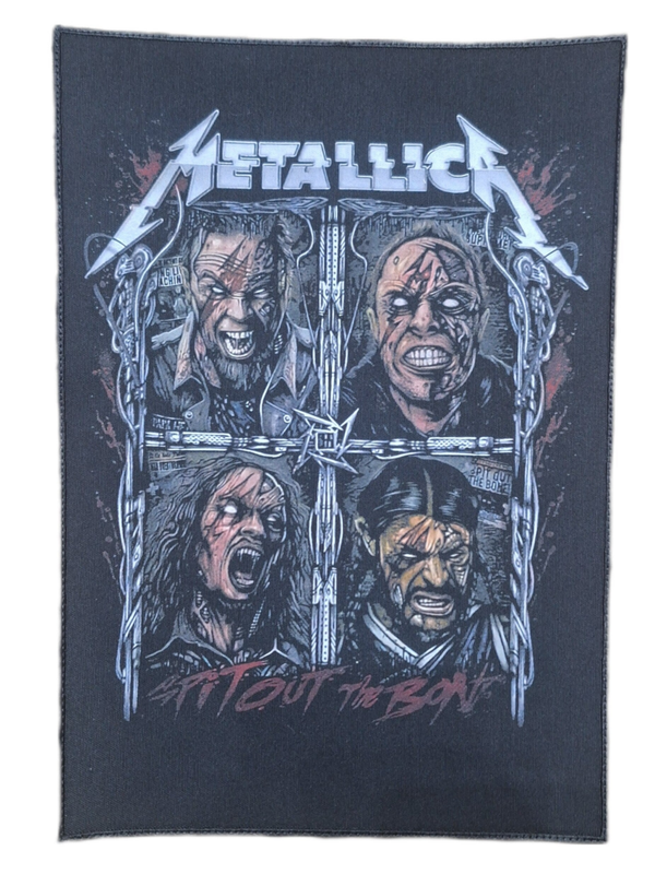 PARCHE ESPALDERA METALLICA