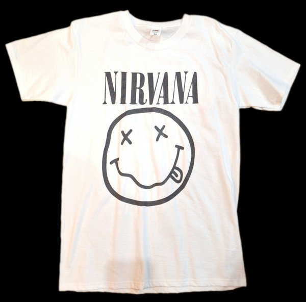 CAMISETA NIRVANA BLANCA