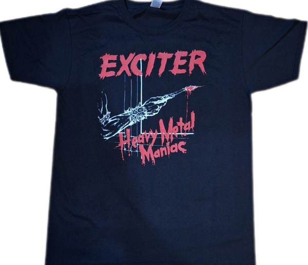 CAMISETA EXCITER HEAVY METAL MANIAC