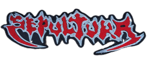PARCHE SEPULTURA LOGO ROJO