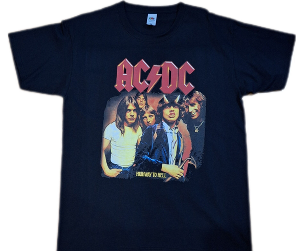 CAMISETA AC/DC HIGHWAY TO HELL