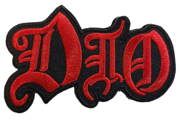PARCHE DIO LOGO ROJO