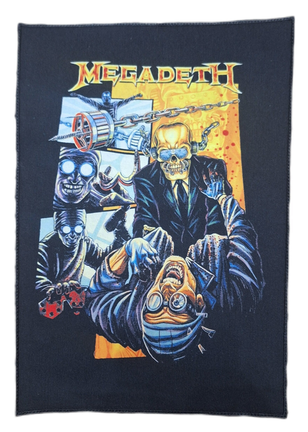PARCHE ESPALDERA MEGADETH