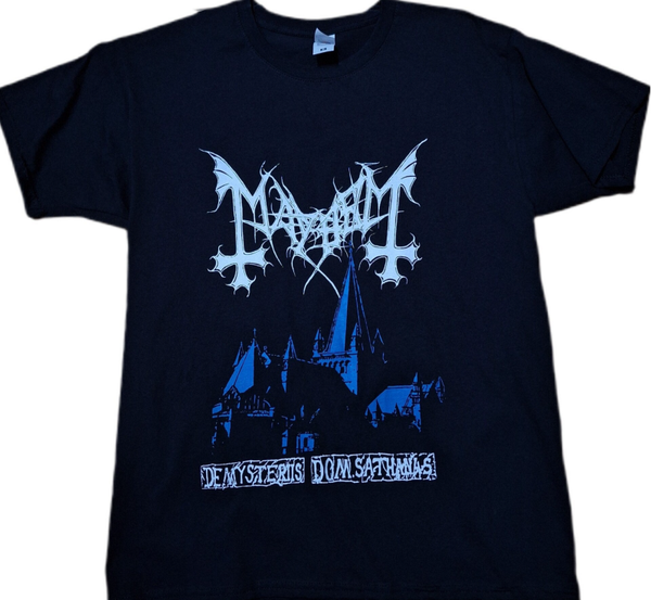 CAMISETA MAYHEM MYSTERIIS DOM OF SATHANAS