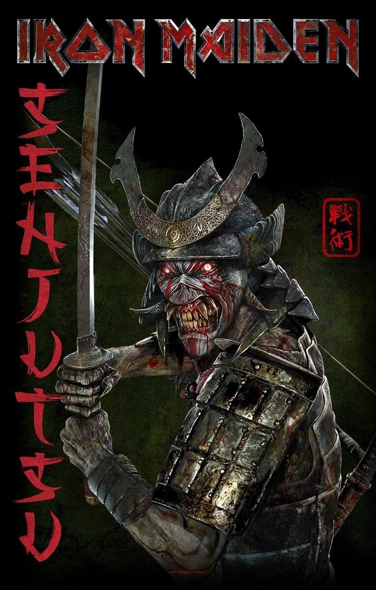 BANDERA IRON MAIDEN SENJUTSU