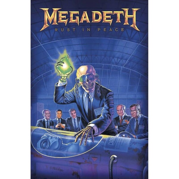 BANDERA MEGADETH RUST IN PIECE