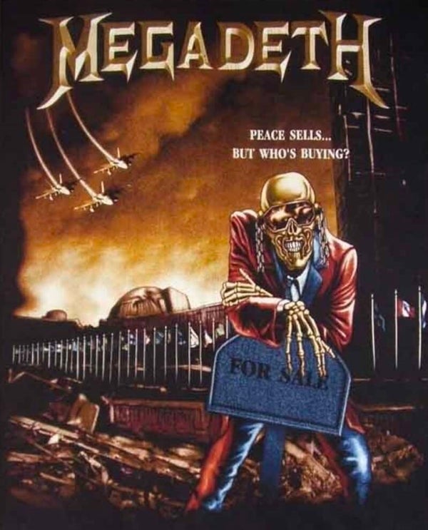 CAMISETA MEGADETH PEACE SELLS...