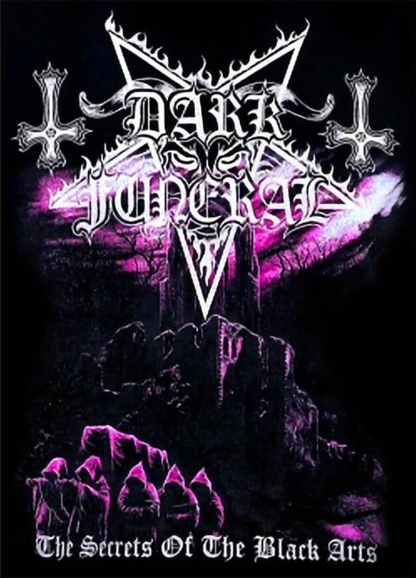 CAMISETA DARK FUNERAL THE SECRETS OF THE BLACK HEARTS