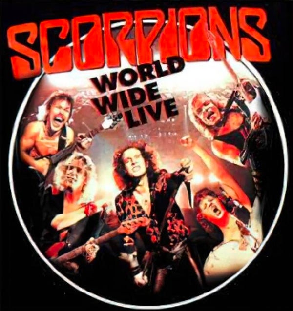 CAMISETA SCORPIONS LIVE