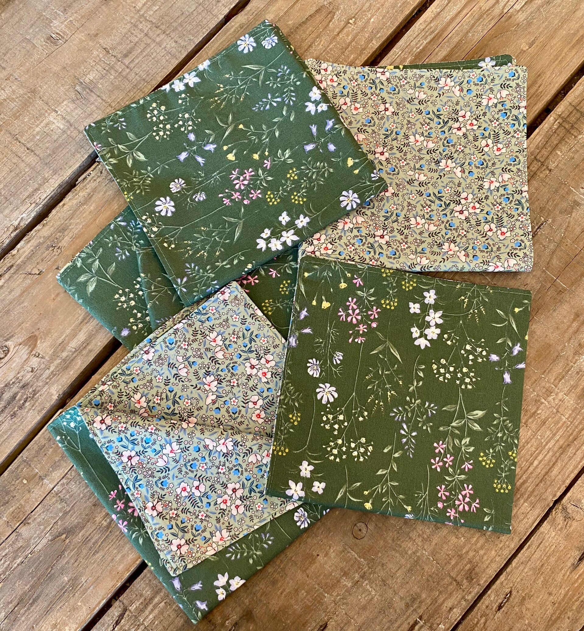 SERVIETTES DE TABLE REVERSIBLE Campagne