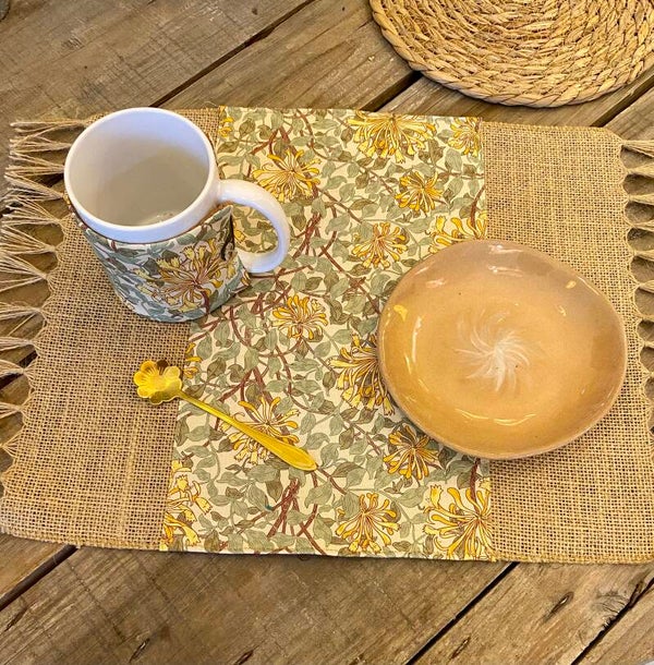 G.SET DE TABLE Chevrefeuille