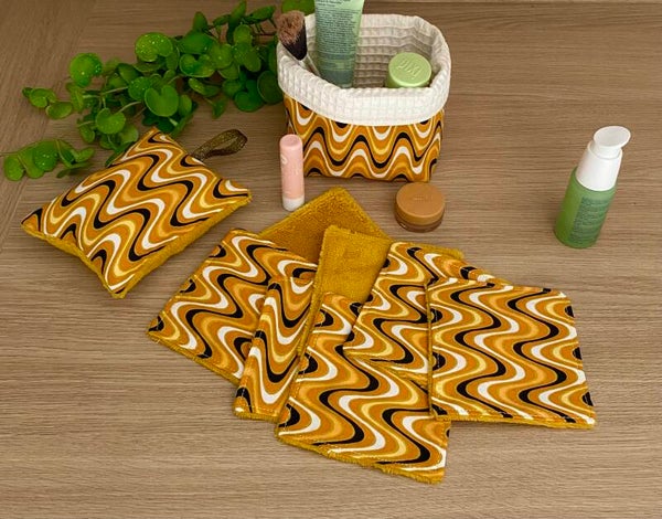 KIT LINGETTE GOLD 100% BAMBOU