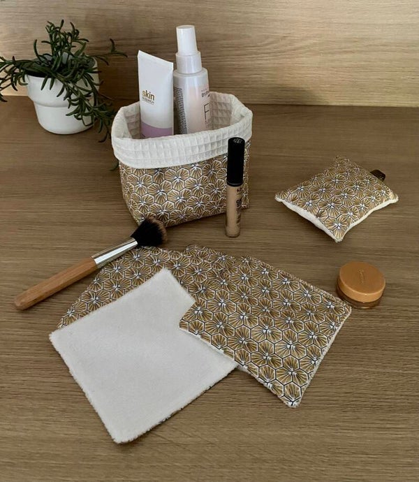 KIT LINGETTE GOLD 100% BAMBOU
