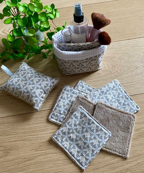 KIT LINGETTE GOLD 100% BAMBOU