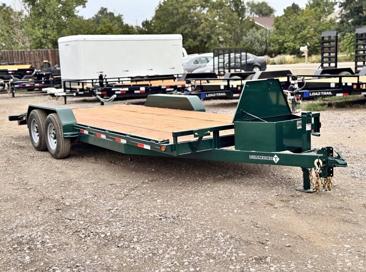 2026 Diamond T (Flatbed Trailer) 7-20 heavy car hauler 10k gvwr (diat036733)