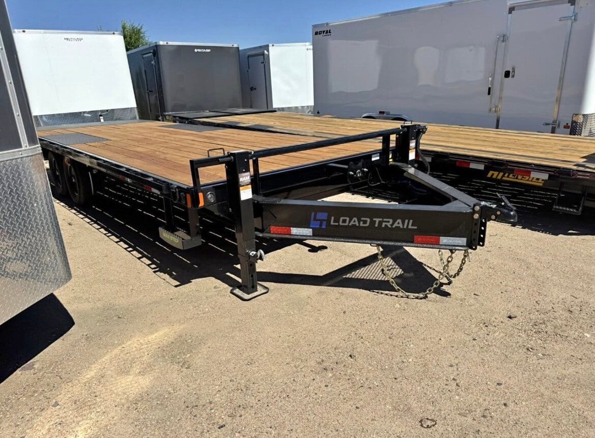 2025 Load Trail (Flatbed Trailer) 8.5-24 tilt deck deckover equipment hauler 14k gvwr (ldtl359832)