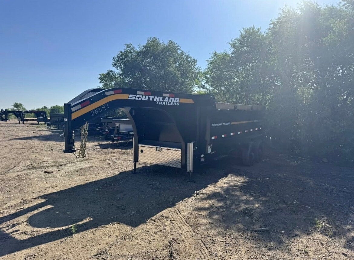 2026 Southland Trailers (Dump Trailer) 7-16-4h gooseneck dump 12k axles (sltc126394)