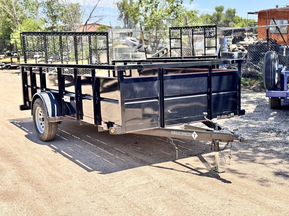 2025 Diamond T (Flatbed Trailer) 6-12-2h solid side rampgate utility (diat036166)