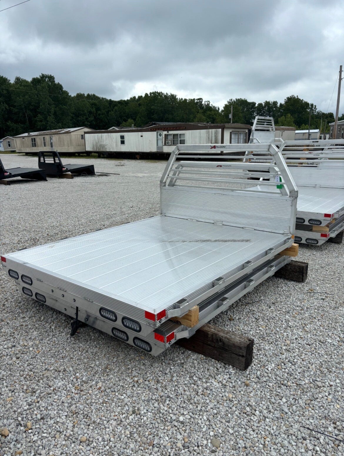 Alcom all aluminum flatbeds many sizes in stock