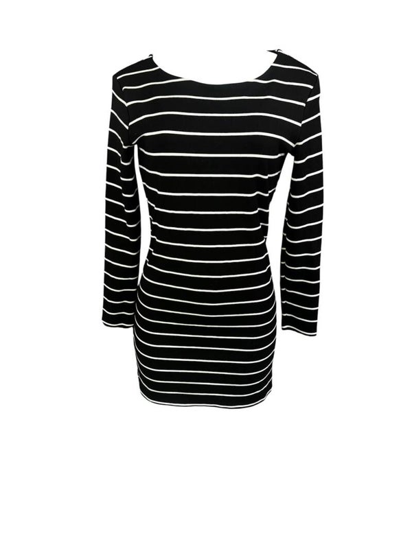 La rayée noire et blanche-H&M-R105