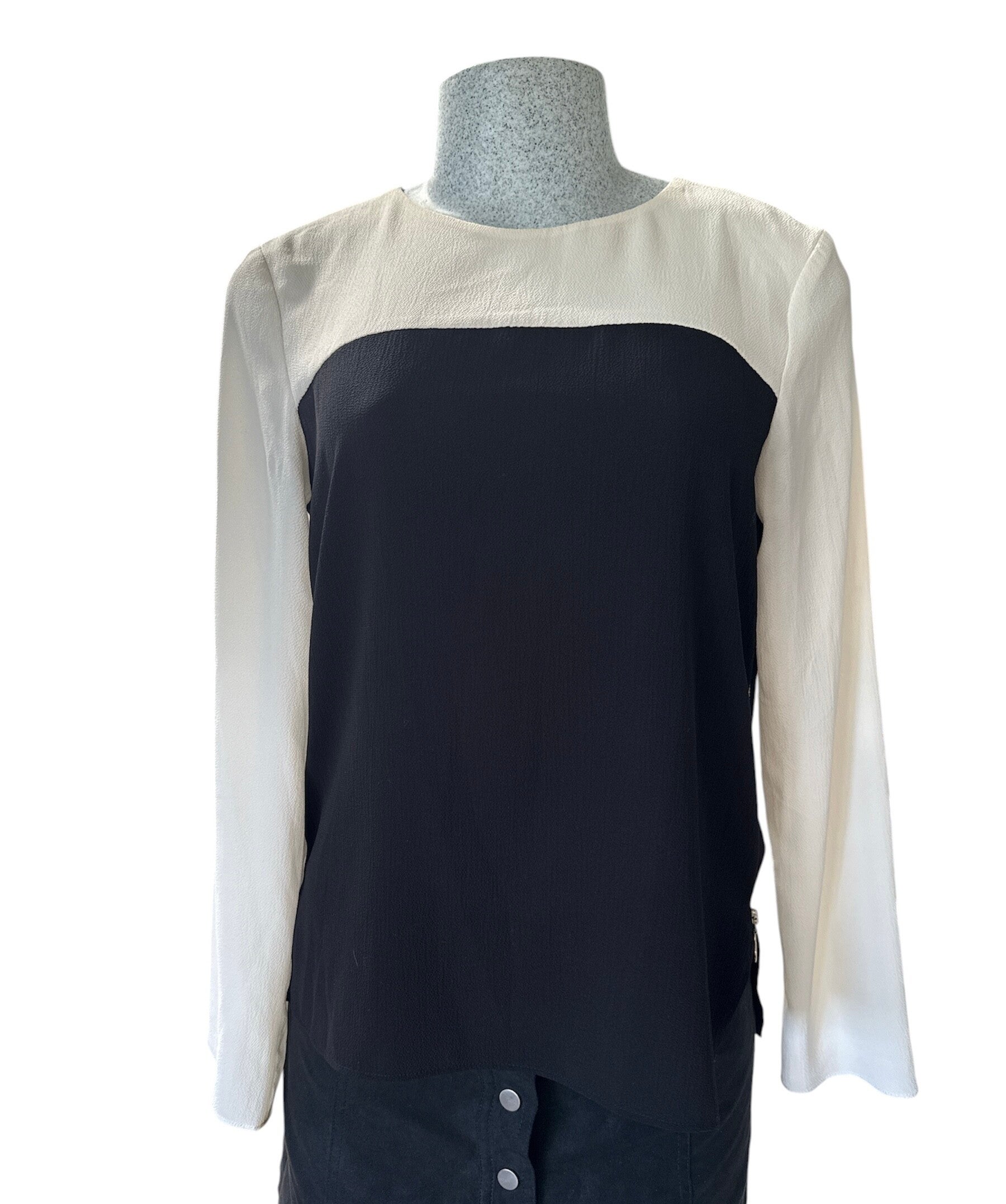Manches longues noir & blanc-ZARA-C103