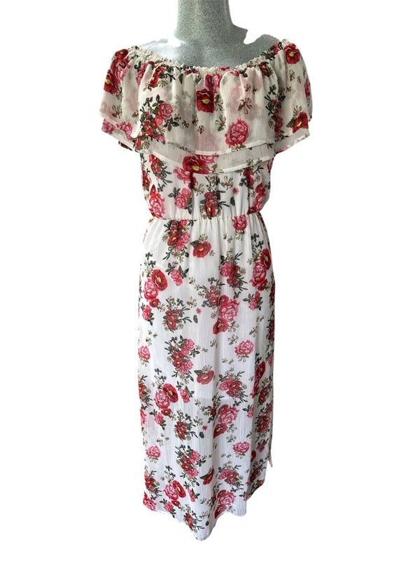 Robe Mahée fleurs-MAHÉE-R111