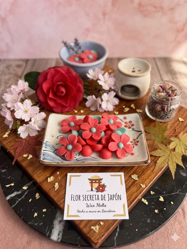 Wax melts flor secreta japonesa