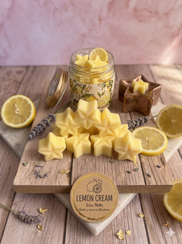 Wax melts lemon creen