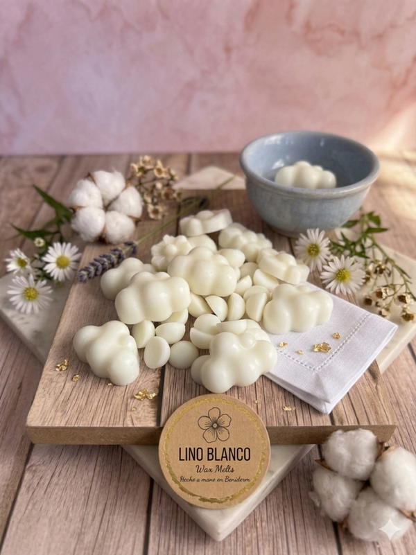 Wax melts lino blanco