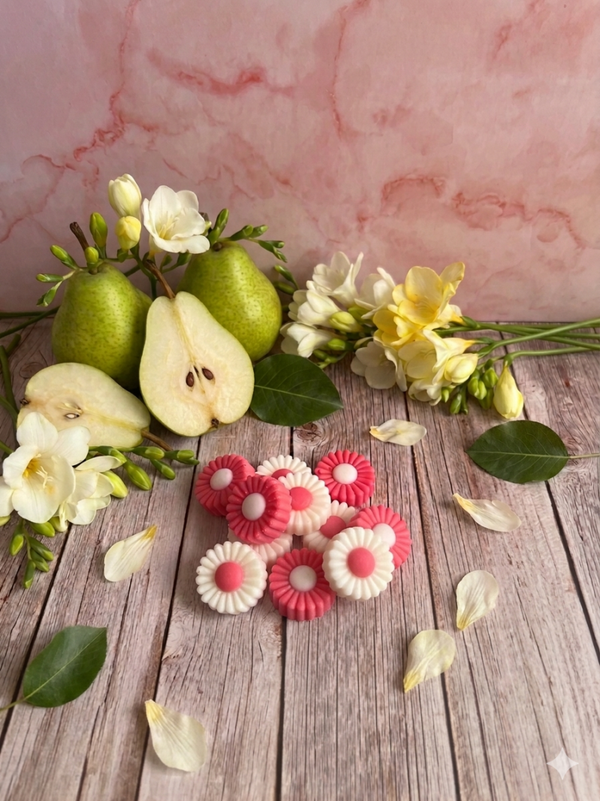 Wax melts pear y fresia