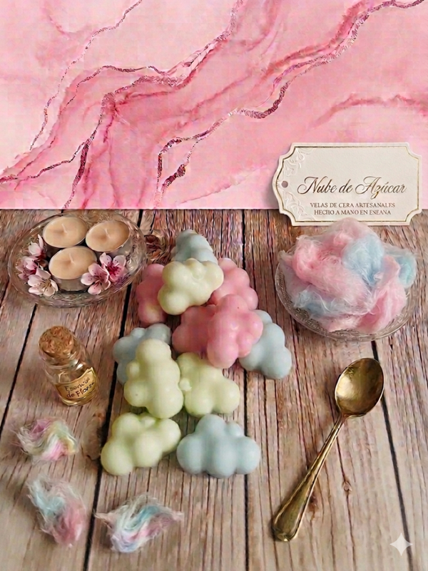 Wax melts nube  de azúcar