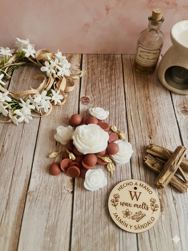 Wax melts jazmin y sándalo
