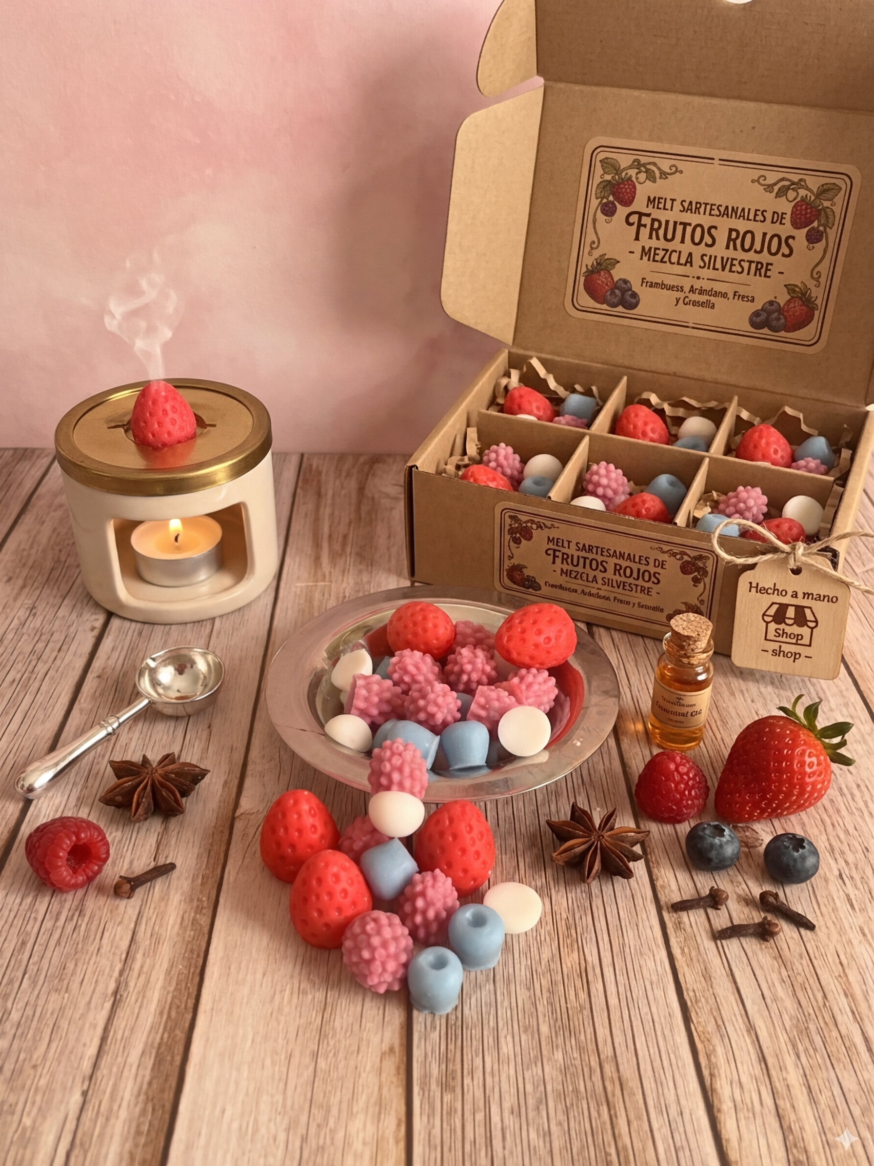 Wax Melts Frutos Rojos